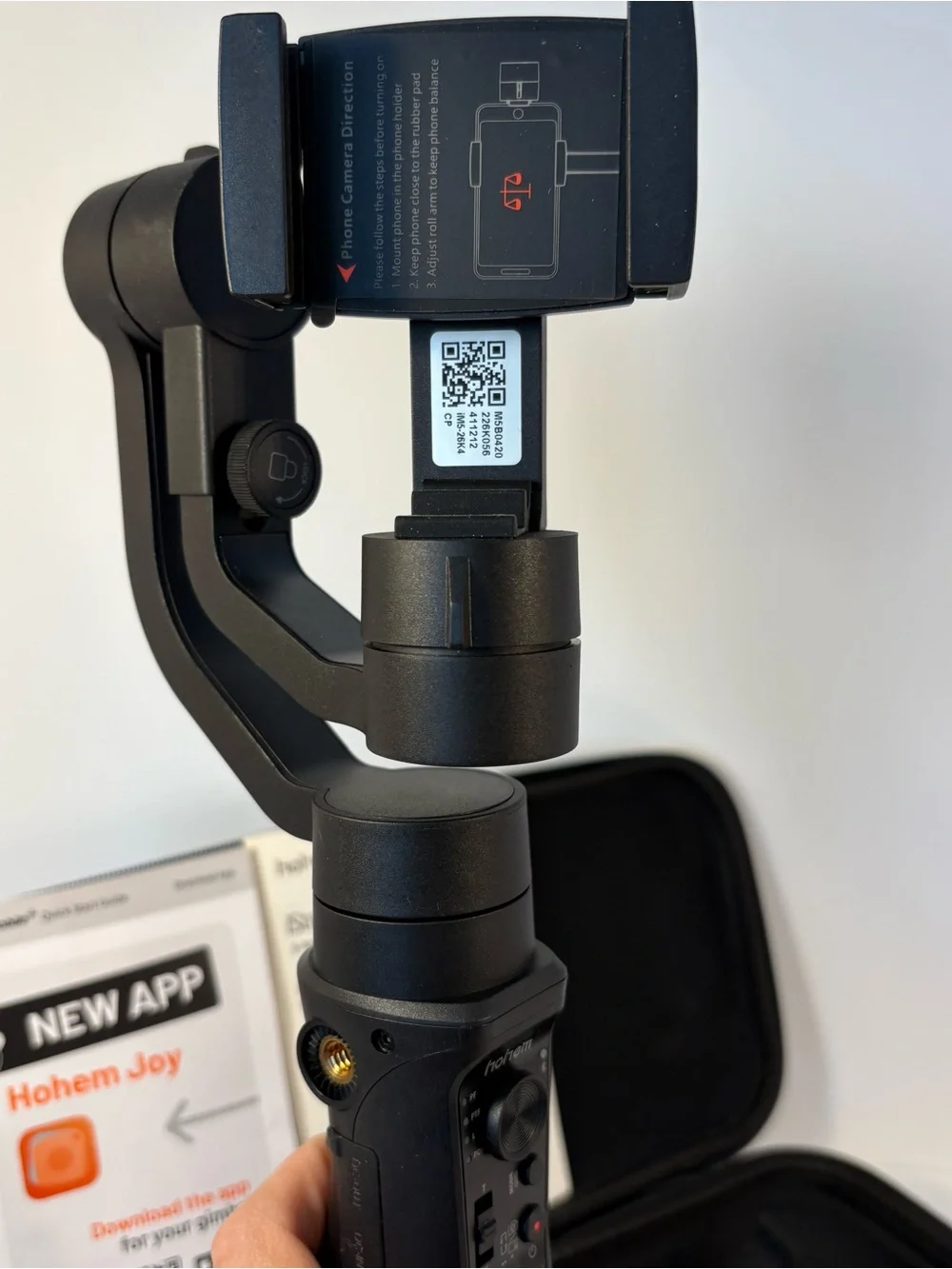 Hohem iSteady Mobile + Handheld Stabilizer for Smartphone